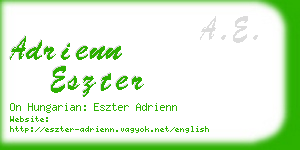 adrienn eszter business card
